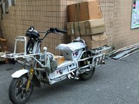 IMG 0695  electric scooter ready to make deliveries