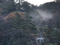 IMG 0721  when the mist lifts we see concrete structures mimicing old style architecture