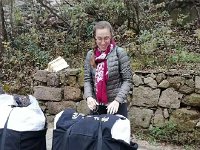 IMG 4136  For reasons that escape us, the laundry is brought in by porter. these bundles are heavy!