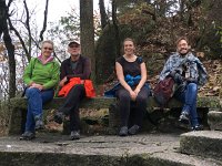 IMG 6928  Taking a short break at the highest point of our hike