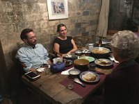 IMG 7008  post-meal discussion in our private dinning room