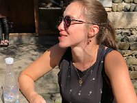 IMG 0880  Bri enjoys a ripe one