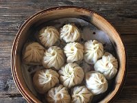 IMG 7159  then the hot basket of breakfast dumplings