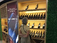 IMG 7282  checking out the wine selection in the Euro Village