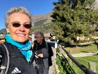 IMG 0477  starting our easy walk in the cirque below Les Diablerets