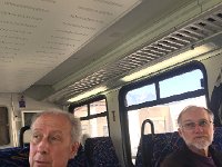 IMG 5825  back in the train headed home and for them, back to Paris