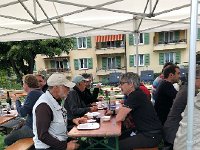 IMG 9891  discussing skiing with Steven