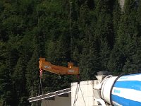 IMG 3505  loading concrete into bins hauled up the cable way