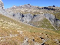 IMG 3654  trail up the pass zigzags on the opposite slope