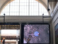 IMG 0070  video art clock in Vevey gare