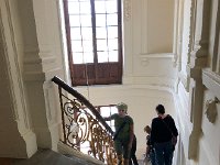 IMG 0093  and Amy coming up the stairs