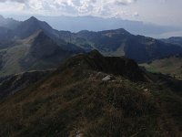 IMG 3737  the summit ridge, looking back toward the lake
