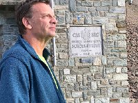 IMG 8523  Martin at the hut