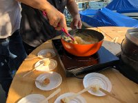 IMG 0299  fondue with sauerkraut