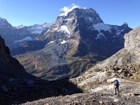 IMG 3379  dropping down to the Sand valley with Tödi in front of us