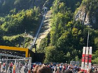 IMG 9987  line to buy tickets at the Stoosbahn: we had ours!