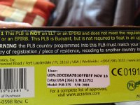 IMG 3723  needed to be reprogrammed and reregistered