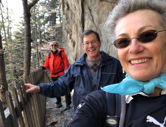 14 April Salvan and Gorges de Dailley with David