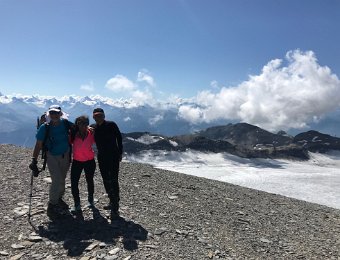 25 August Wildstrubel with Eva and Bruno