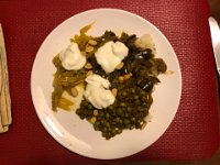 Indian-inspired dinner