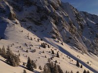 Looking across Devant Naye