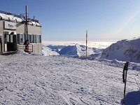 At the very top of Saas-Fee