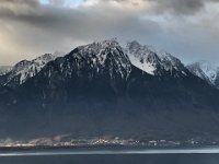 hulking across the lake