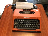 Or maybe a typewriter