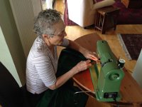 ...and Christine lit off on a sewing tear!