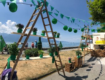 21 July Fete de St Gallen, Night Parade