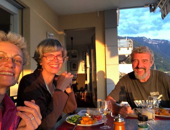 11-13 July MJF, with Carl and Ginny on Balcony