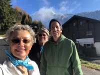 Selfie at Haut de Caux where our paths parted. CP and Ken went down by train