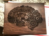 Ian's gift to Vivianne. Congratulations!