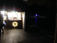 From this end the market extended all the way along the lake edge to the Ferris Wheel at the covered market