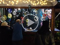 Then down to the Christmas market, where only a video could do justice to this stand
