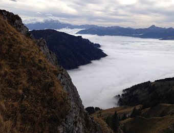 22 October - Fog over Lake Geneva from RdN