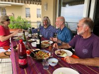 1 September Lunch with Lynn, Chris and Robin