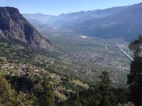 A long but easy hike from Ovronnaz, up on the north flank of the Rhône Valley