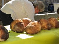 Christine got up early to go to the Four Banal in Tavel...