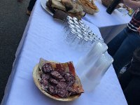 there were snacks and wine of course!