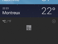 Right! Of course, Nashville in the afternoon, and Montreux at night