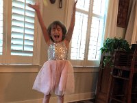 Val stayed home from school because she was sick (really)!