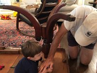 he turned the screwdriver very well while I ensured that it stayed engaged. What a team!