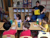 various degrees of interest and ability around the table