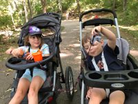 with Eeyore and Roo on opposite ends