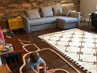 his trains are special...