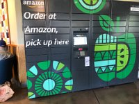 Christine picked up multiple pairs of boots here to try them on