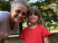 we went out to another entrance to Percy Warner