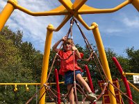 then to a playground off Woodmont