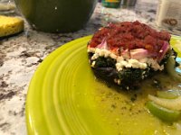 stuffed portobello mushrooms